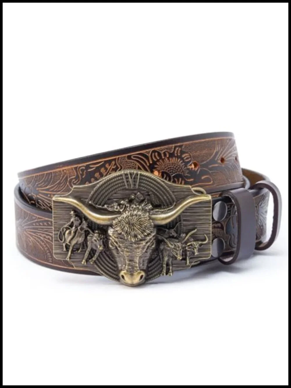 Cowboy Belt for Men 3.8